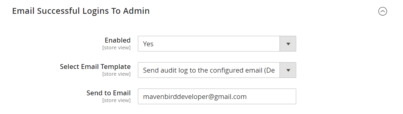 Email Successful Logins Image