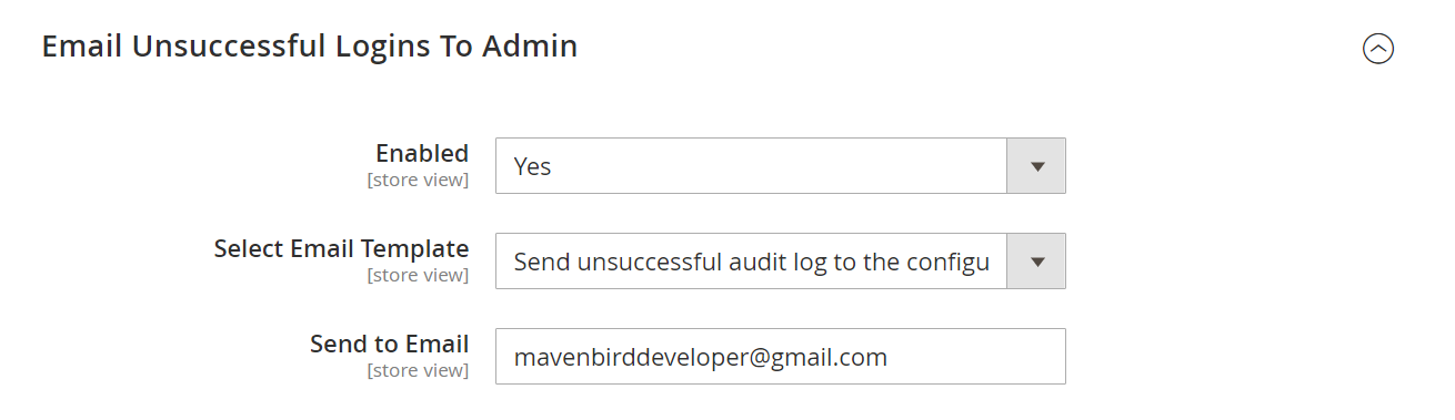 Email Unsuccessful Logins Image