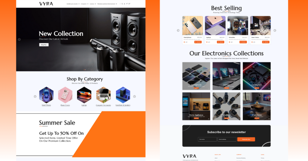 Vyra Electronics Theme
