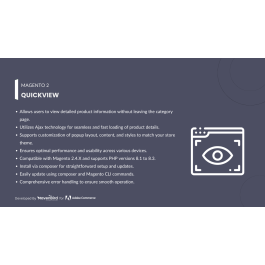 Quick View Extension for Magento 2 | Enhance Product Browsing Experience