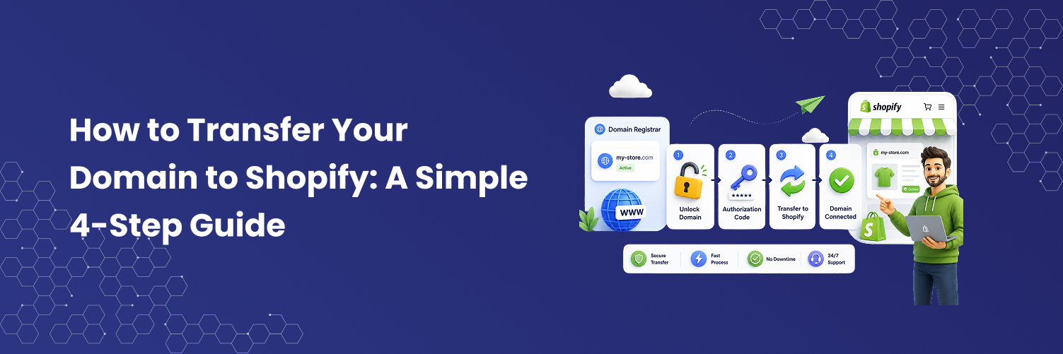 How to Transfer Your Domain to Shopify: A Simple 4-Step Guide