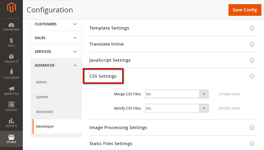 Merge CSS File