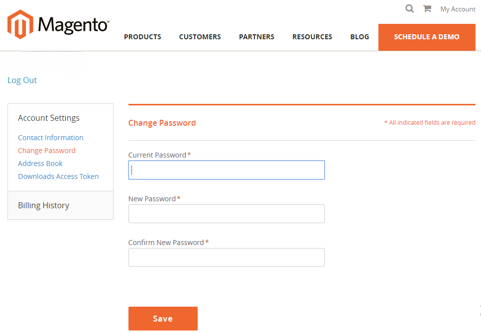 To reset your password