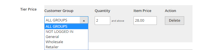  setup Tier Price in Magento 2