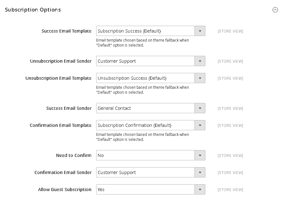 subscription process