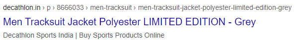 Decathlon-Product-page