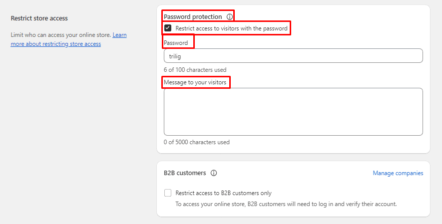 Password-Protection