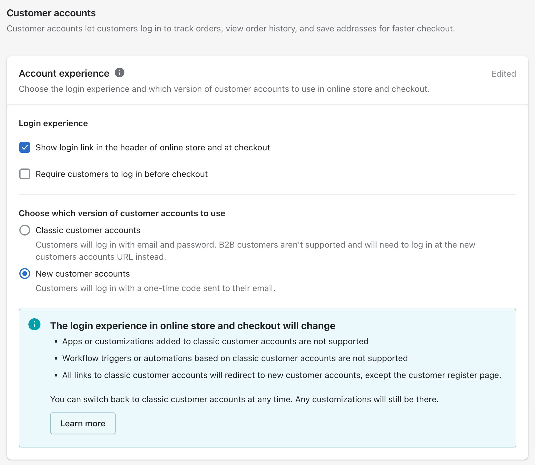 account-experience