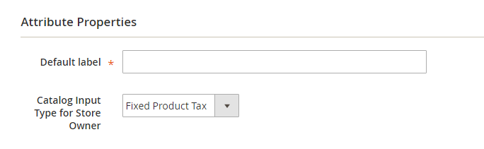Attribute Properties