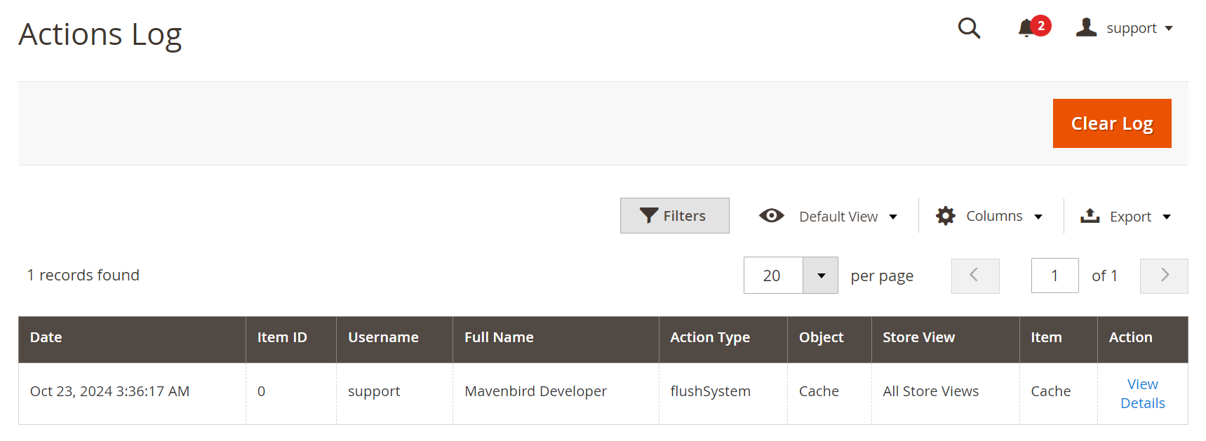 action_log