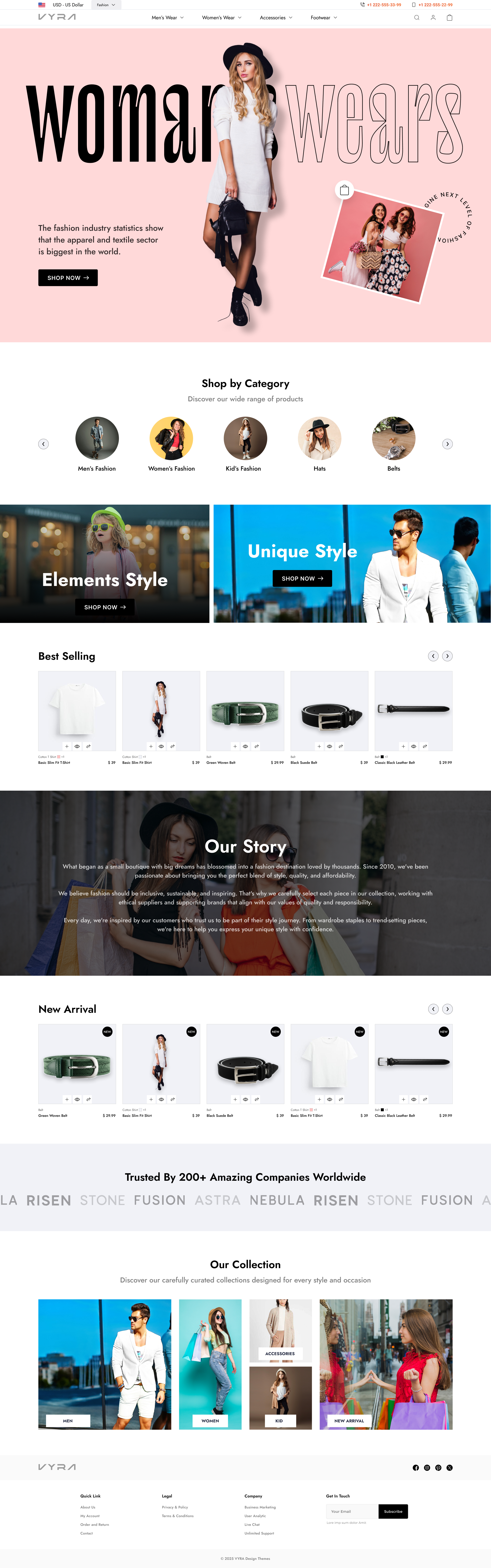 Fashion Template for Hyva