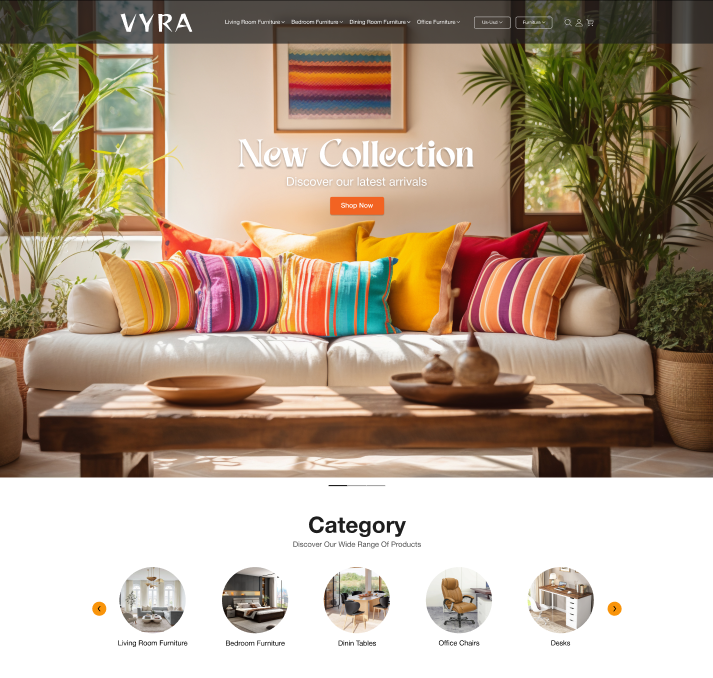 Furniture Shop - Vyra